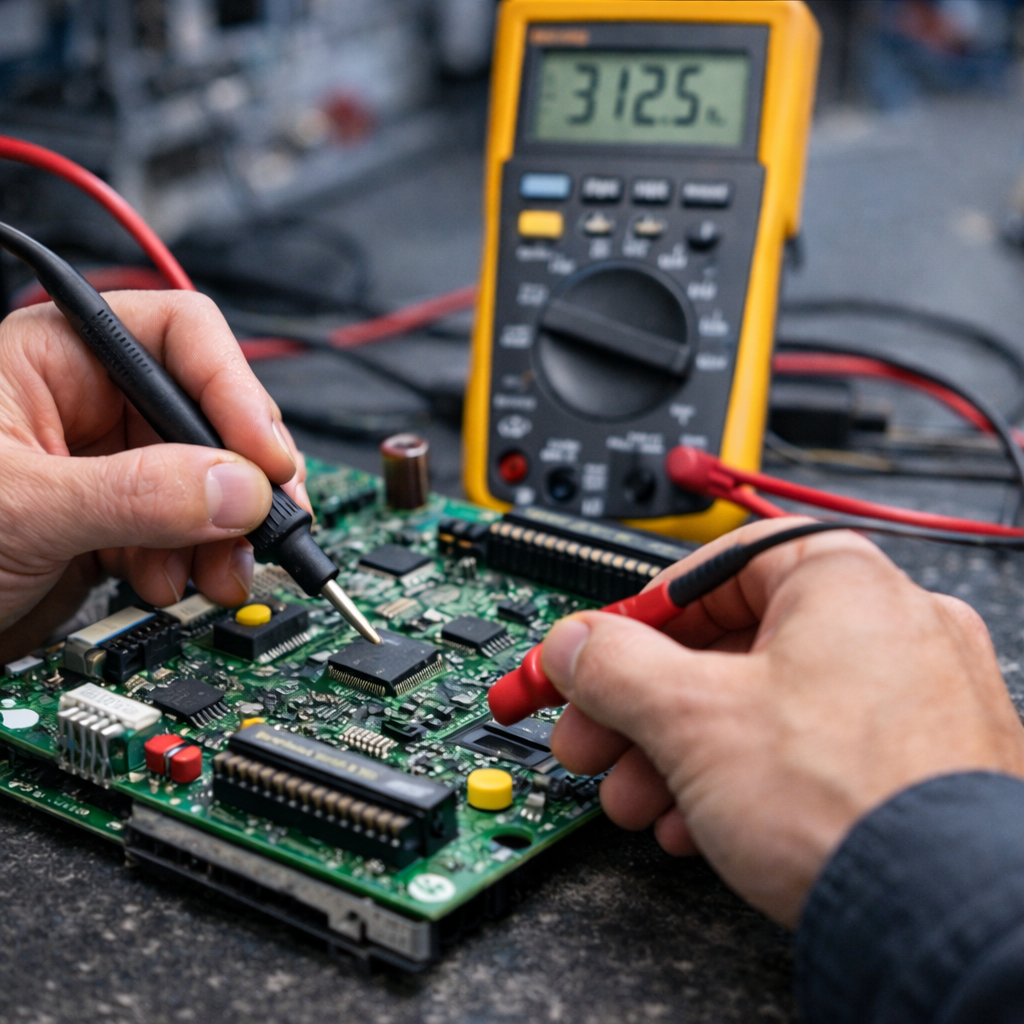 naprawa falowników przemysłowych serwis falowników elektronika mocy